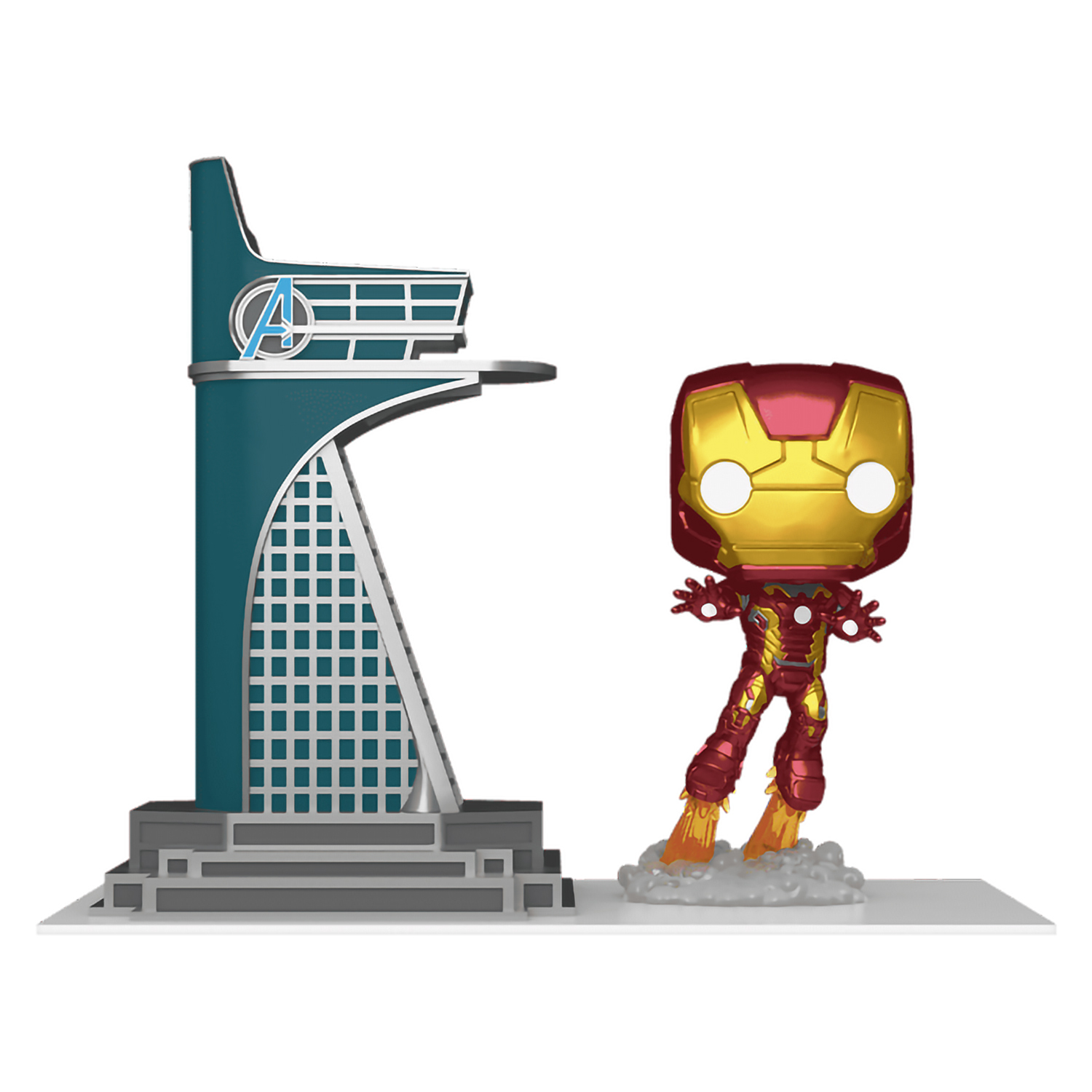 Фигурка Funko POP! Marvel: Avengers Tower & Iron Man (GW Exc) (35) – купить  по выгодной цене | Интернет-магазин комиксов 28oi.ru