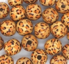 Бусины пришивные дерево, р. 15 мм