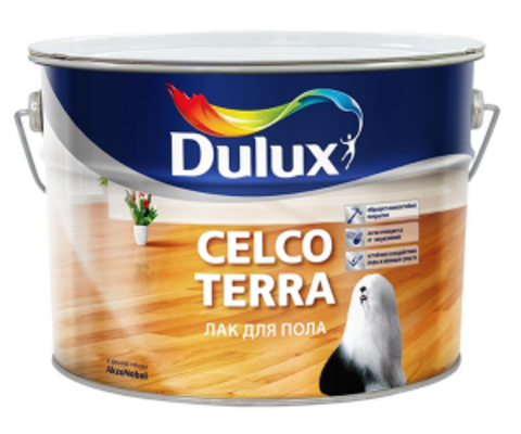 Dulux Celco Terra 45/Дулюкс Селко Терра 45 лак для паркета полуглянцевый