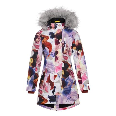 Molo (Моло) Peace Giant Floral зимняя куртка - парка для девочки