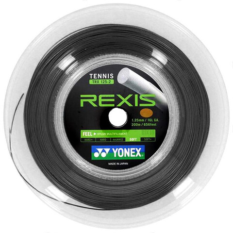 Струны теннисные Yonex Rexis (200 m) - black