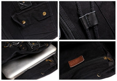 Винтажный рюкзак из ткани Virginland 940