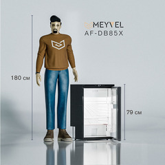Компрессорный автохолодильник Meyvel AF-DB85X (Двухкамерный, 12V/24V, 85л)