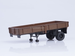 Semitrailer ODAZ-885 brown 1:43 AutoHistory