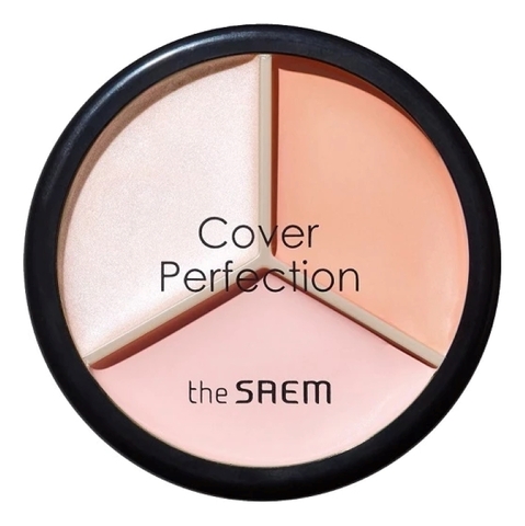 The Saem Cover Perfection Triple Pot Concealer Консилер