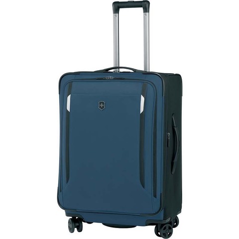 Чемодан Victorinox Werks Traveler 5.0 Dual-Caster 24'', синий, 44x30x61 см, 81,4 л