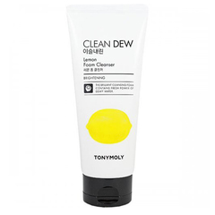 Tony Moly Пенка для умывания с экстрактом лимона - Clean dew foam cleanser lemon, 180мл