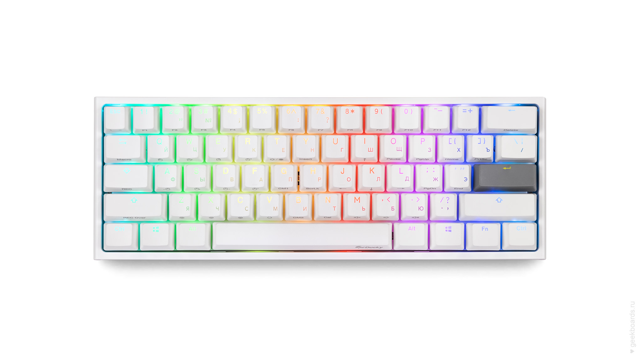 Ducky One 2 Mini RGB White — купить на сайте профессиональных