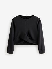 Лонгслив для девочки Next AV3-069, Черный