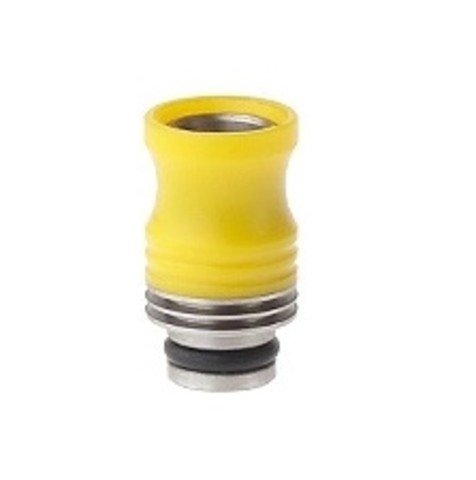 Drip-Tip SS+POM Hybrid 21 мм жёлтый