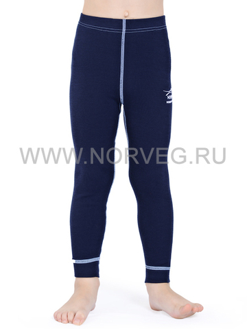 Терморейтузы из шерсти мериноса Norveg Soft Dark Blue детские