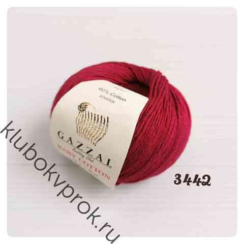 GAZZAL BABY COTTON 3442, Красное вино