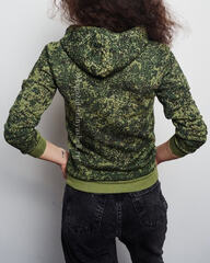 Купить джемпер пиксель зеленый - Магазин тельняшек.ру 8-800-700-93-18 Джемпер камуфлированный ЦИФРА ЗЕЛЕНАЯ в Магазине тельняшек