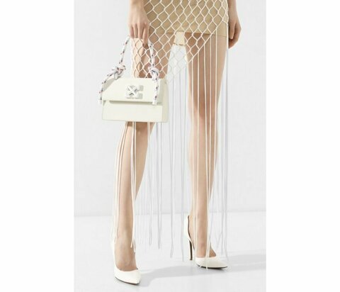 Сумка Off-White 1.4 Jitney белый