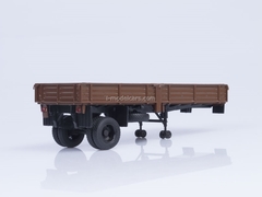 Semitrailer ODAZ-885 brown 1:43 AutoHistory