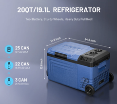 Компрессорный автохолодильник Alpicool WTW20 ( 12/24/110/220V, 20л)