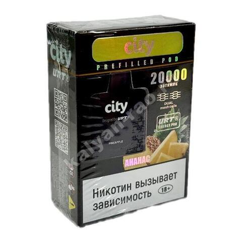 Картридж City Energy Pro URT - Ананас 12000 затяжек