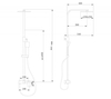 Abber AF8220WL Душевая стойка Abber Daheim AF8220WL без излива, белая матовая