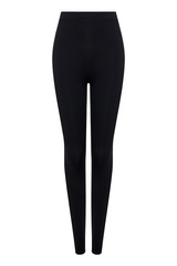 Леггинсы с рельефными швами SPORT Чёрный