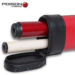 Тубус Poison Armor 1x1 красный/чёрный