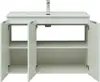 Aquanet 274138 Тумба с раковиной Алвита new 100 подвесная 3 дв. цв.белый матовый (274138)