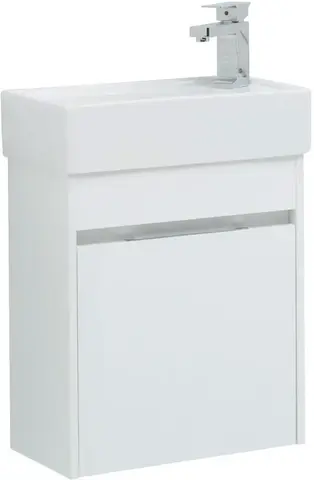 Aquanet 243273 Тумба с раковиной Лидс 50 цв.белый (243273)