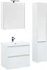 Aquanet 242523 Тумба с раковиной Гласс 70 цв.белый (242523)
