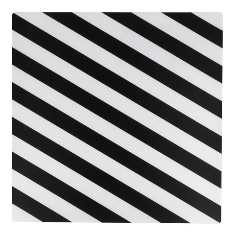 Салфетка под приборы SUBPLATE, 37*37 см., черно-белый