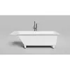 Salini CASCATA KIT 180x80 104513GRH Ванна встраиваемая S-Sense, глянцевый, покраска внутренней поверхности ванны RAL