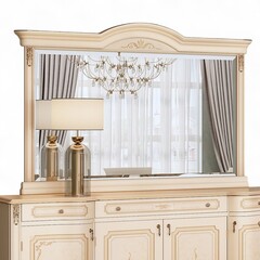ФЛОРИАНА Зеркало большое (к комоду 4-дв.)