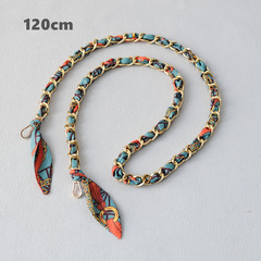 Ручка из цепочки с платком S-14