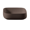 ArtCeram COL008 01 34 ArtCeram COGNAC Раковина настольная Quadro 55x35 см, цвет белый глянец, покрытие Saniglaze