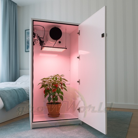 В110хД50хШ50 ГроуБокс Quantum SAMSUNG 120W LM301B LED SILENT