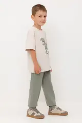 брюки  для мальчика  КР 400633/зеленый чай к554