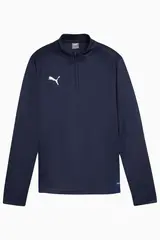 Кофта Puma teamGOAL 1/4 Zip Top Junior - темно-синий