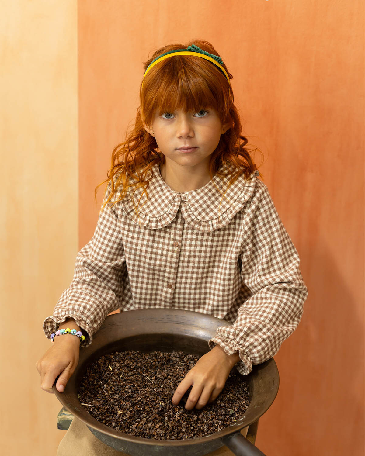 Бархатный ободок HOLLY BOW