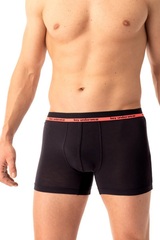 Облегающие боксеры KEY MXH 287 | Черный