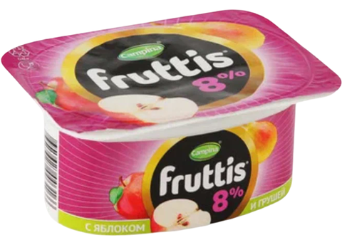Йогуртный продукт Фруттис 8% 115г Клуб.ябл.груша