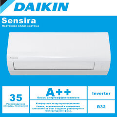 Daikin FTXF20D / RXF20D инверторный настенный кондиционер