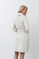 Халат женский ARUELLE EVA BEIGE (CREME) | Светло-бежевый