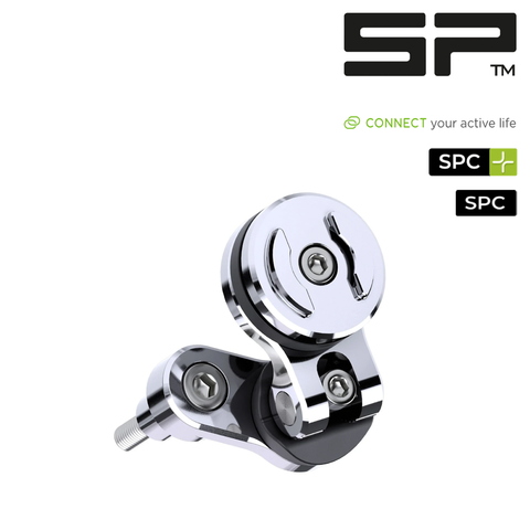 Винтовое поворотное крепление на руль мотоцикла SP Connect CLUTCH MOUNT PRO CHROME арт. 53231
