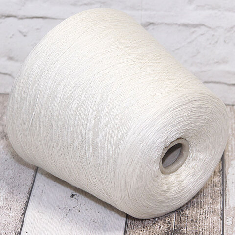 Кашемир (35%) с шелком (30%) и мериносом ZEGNA BARUFFA DIVA 2/28 белый натуральный