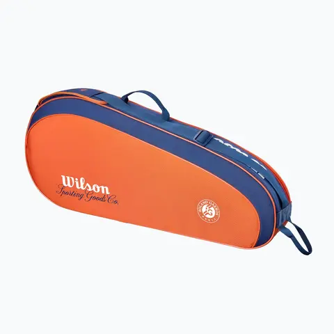 Теннисная сумка Wilson Roland Garros Team 3Pk 2026 Clay/Navy (3 ракетки)