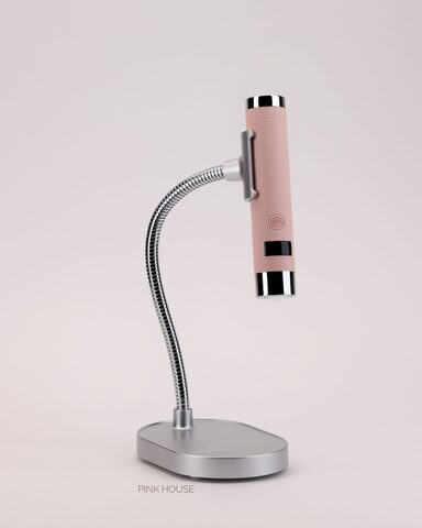 Лампа-фонарик УФ/ЛЕД с интеллектом розовая