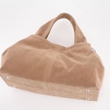 Сумка Саломея 2020 эко-замша песочный