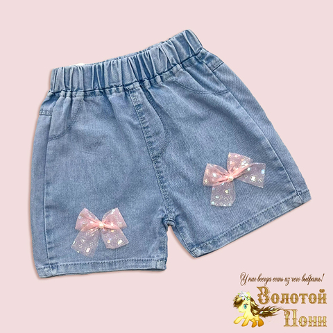 Шорты джинсовые д (5-9) 260331-LT2538