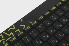 Клавиатура + мышь Logitech MK240 Black/Yellow (920-008198) — фото 3