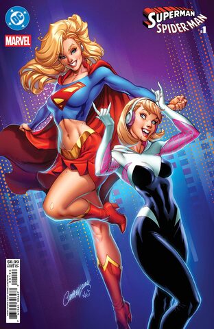 DC Marvel Superman Spider-Man #1 (Cover N) (J Scott Campbell Cover) (ПРЕДЗАКАЗ!)