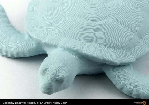 Пластик для 3D-принтера Fillamentum PLA Extrafill Baby Blue