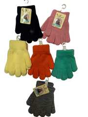 Перчатки. Детские. Материал верха: Текстильные. Подклад: Трикотаж-шерсть. 12 шт в упаковке. Разный цвет.